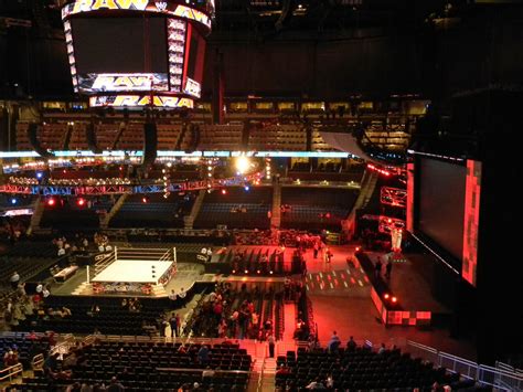 wrestling views|wwe view from my seat.